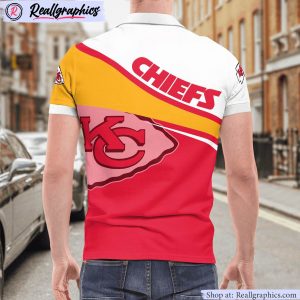 kansas city chiefs comprehensive charm polo shirt, chiefs gifts for fans