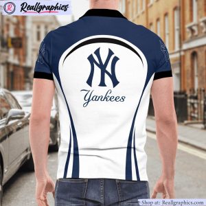 new york yankees curve casual polo shirt, new york yankees apparel